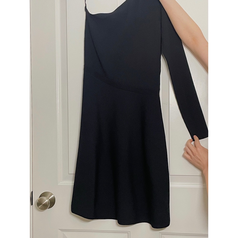 SANDRO Shirley One Shoulder LBD - Picture 6 of 7